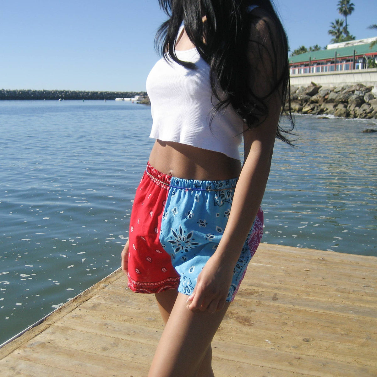 Bandana Pieced Short