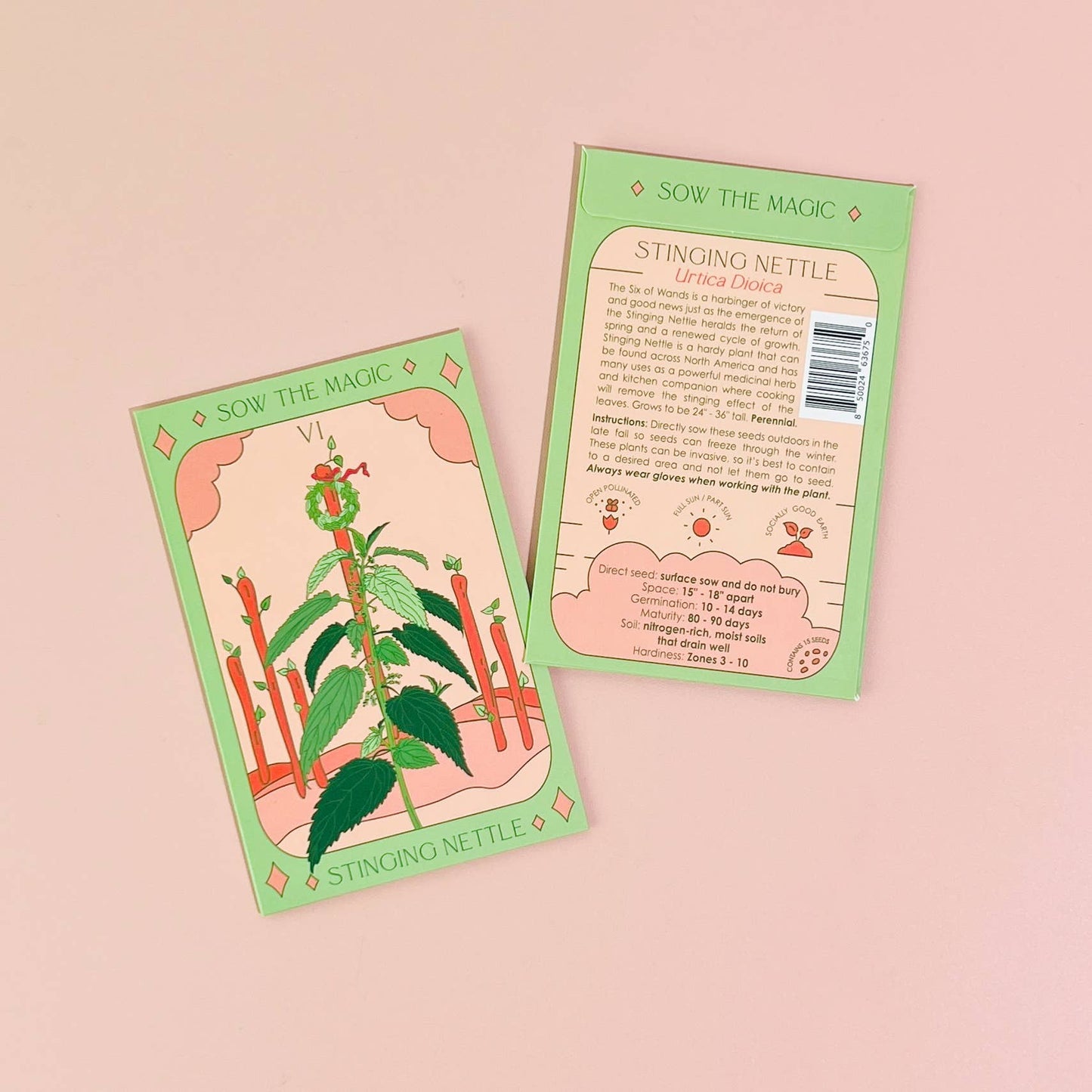 Stinging Nettle Tarot Garden