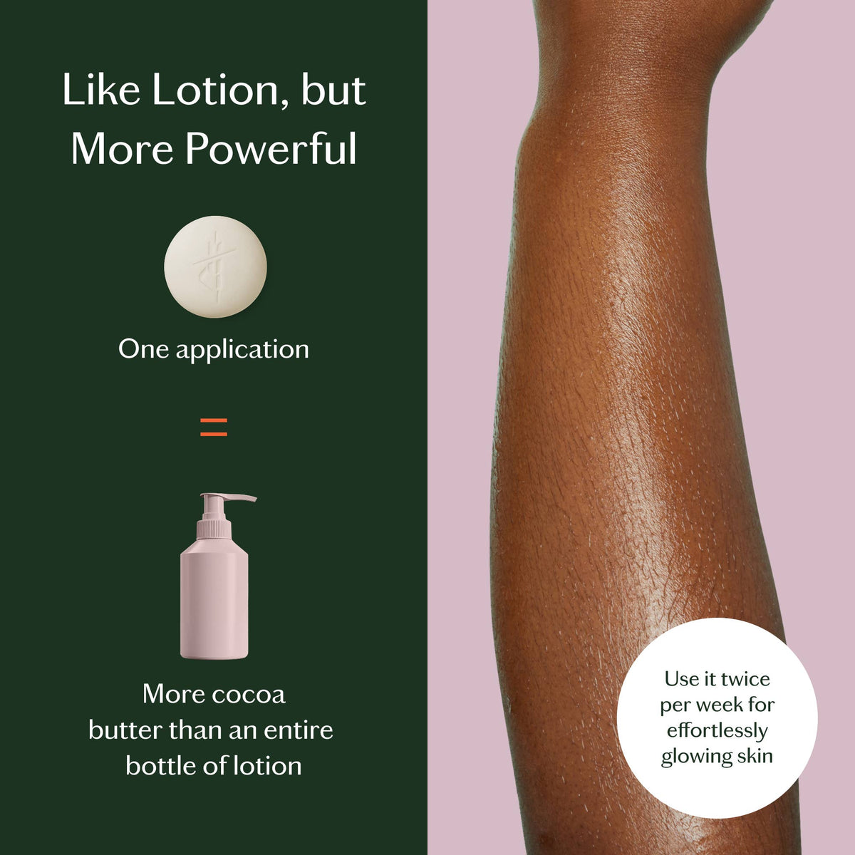 Tangerine & Vanilla Deep Moisturizing Lotion Bar