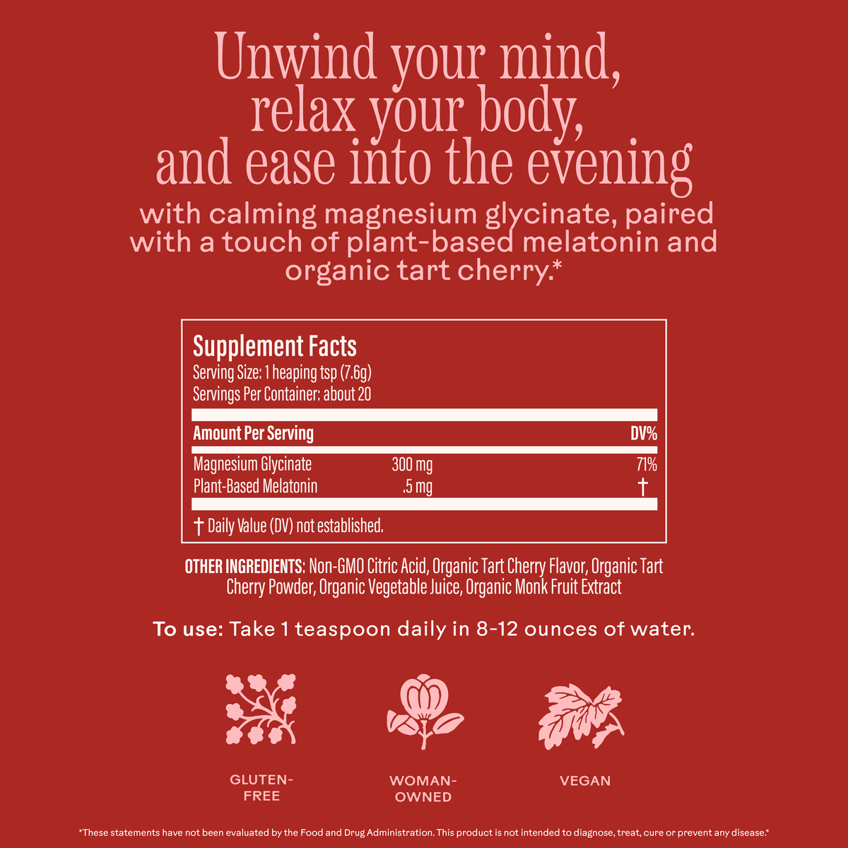 Wooden Spoon Magic Magnesium - Tart Cherry