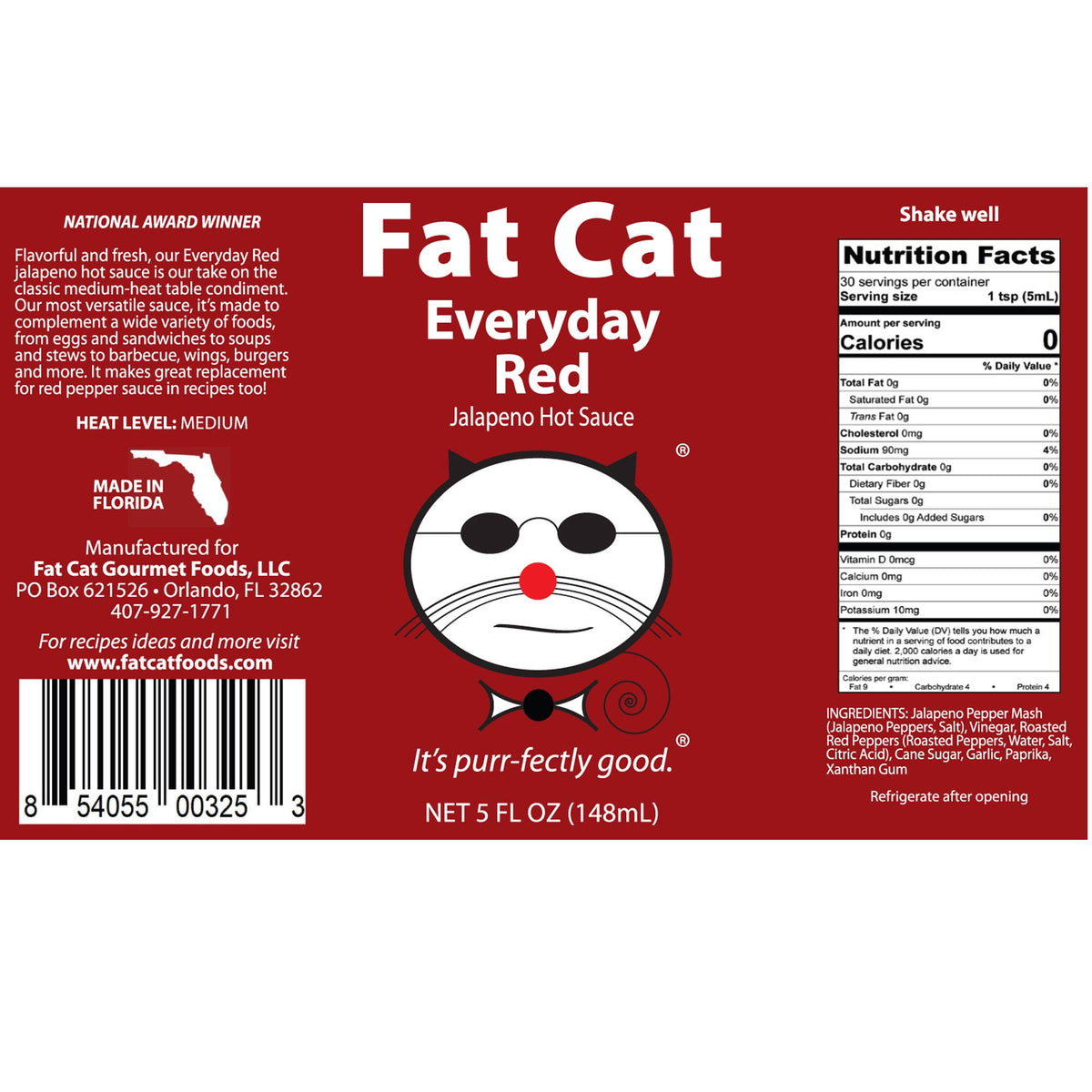 Everyday Red Jalapeno Hot Sauce