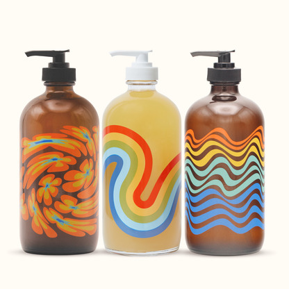 Mind & Body Wash - 16oz Refillable Glass Bottle