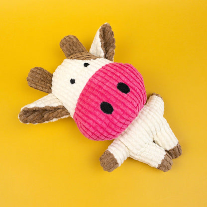 Cow Small Plush Dog Toy
