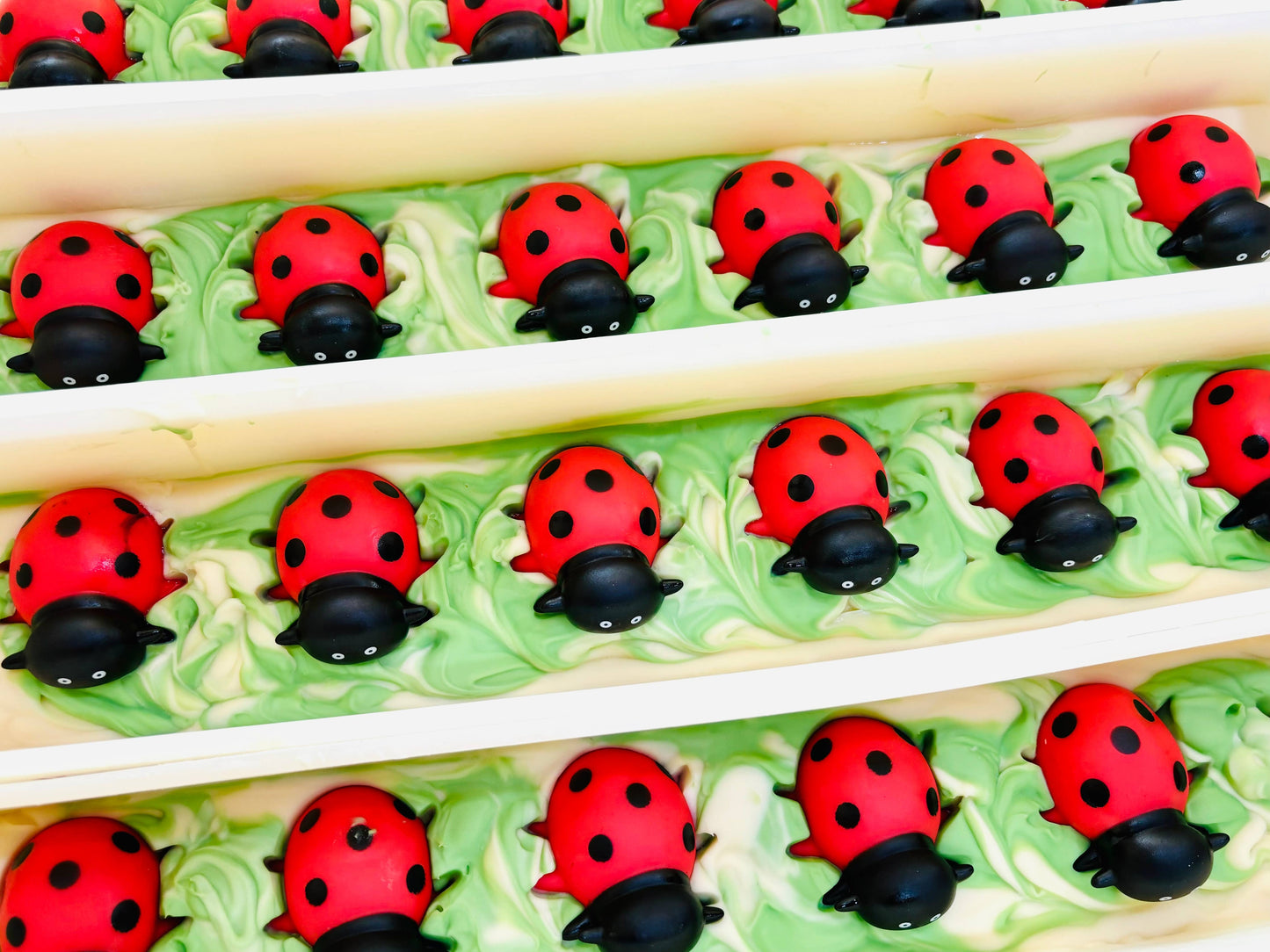 Ladybug Handmade Soap Bar for Kids