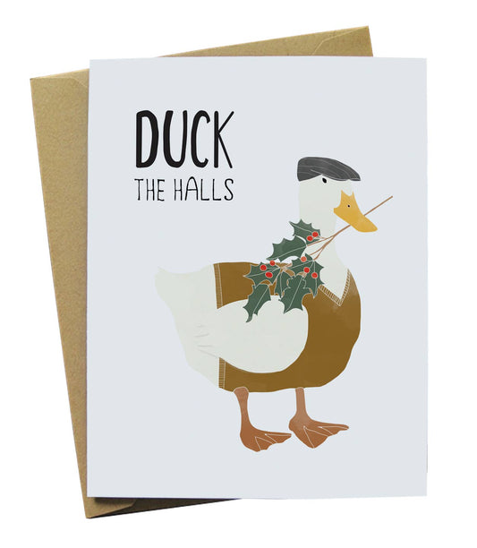 Duck Christmas Card