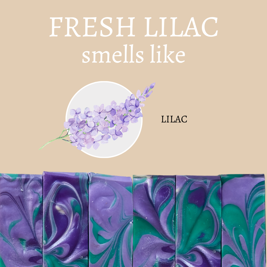 Fresh Lilac Spring Handmade Soap Bar