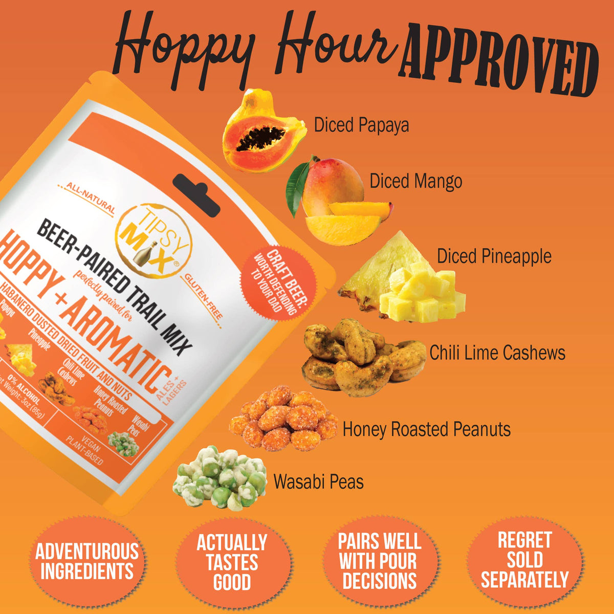 Beer-Paired Trail Mix, Hoppy & Aromatic