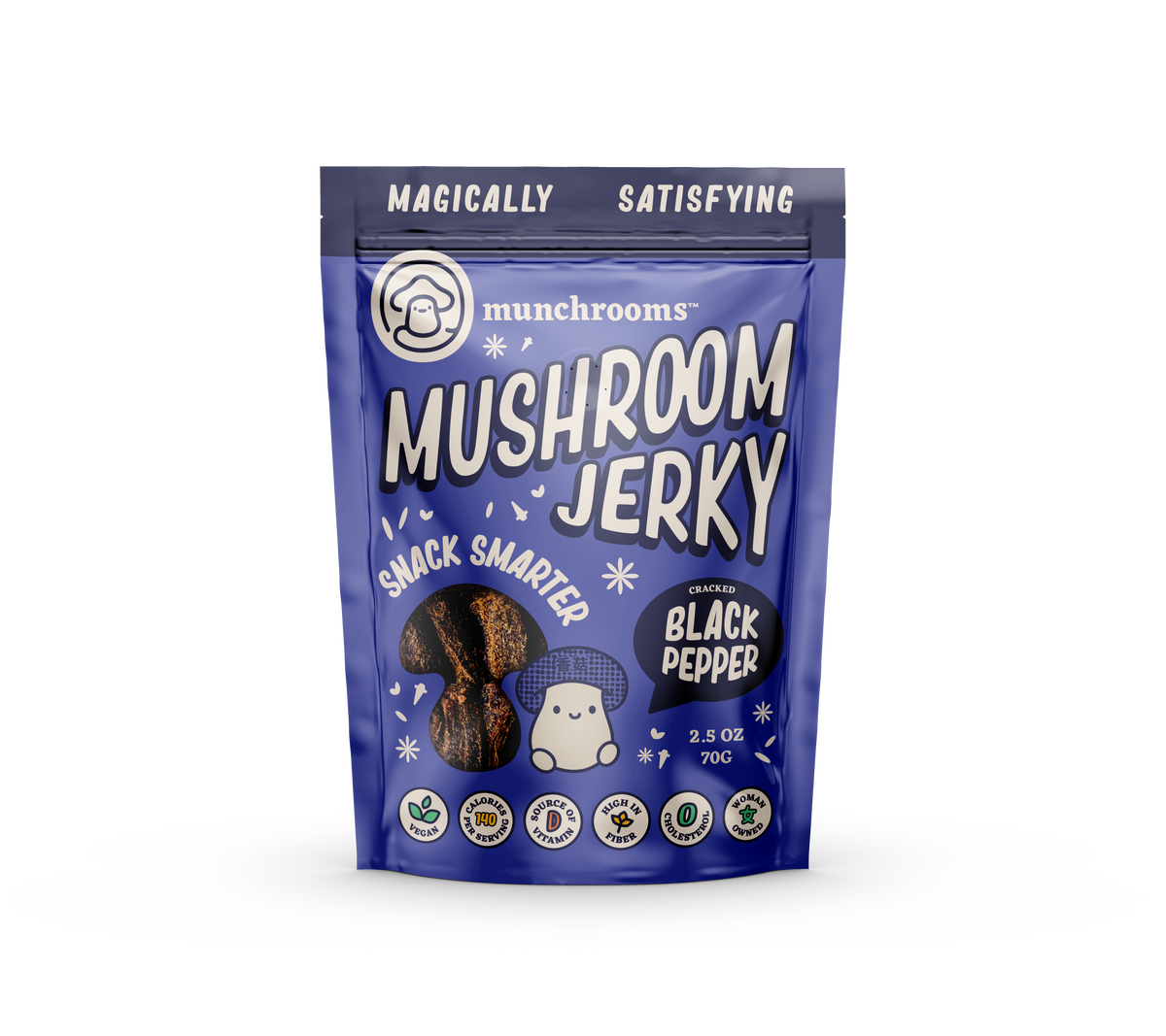 Cracked Black Pepper Munchrooms