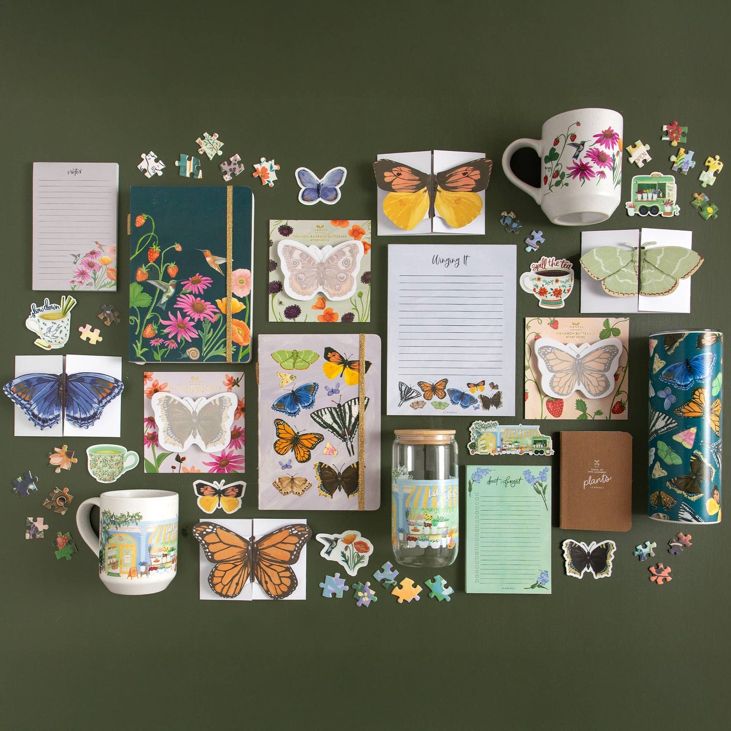 Garden Blooms Notepad