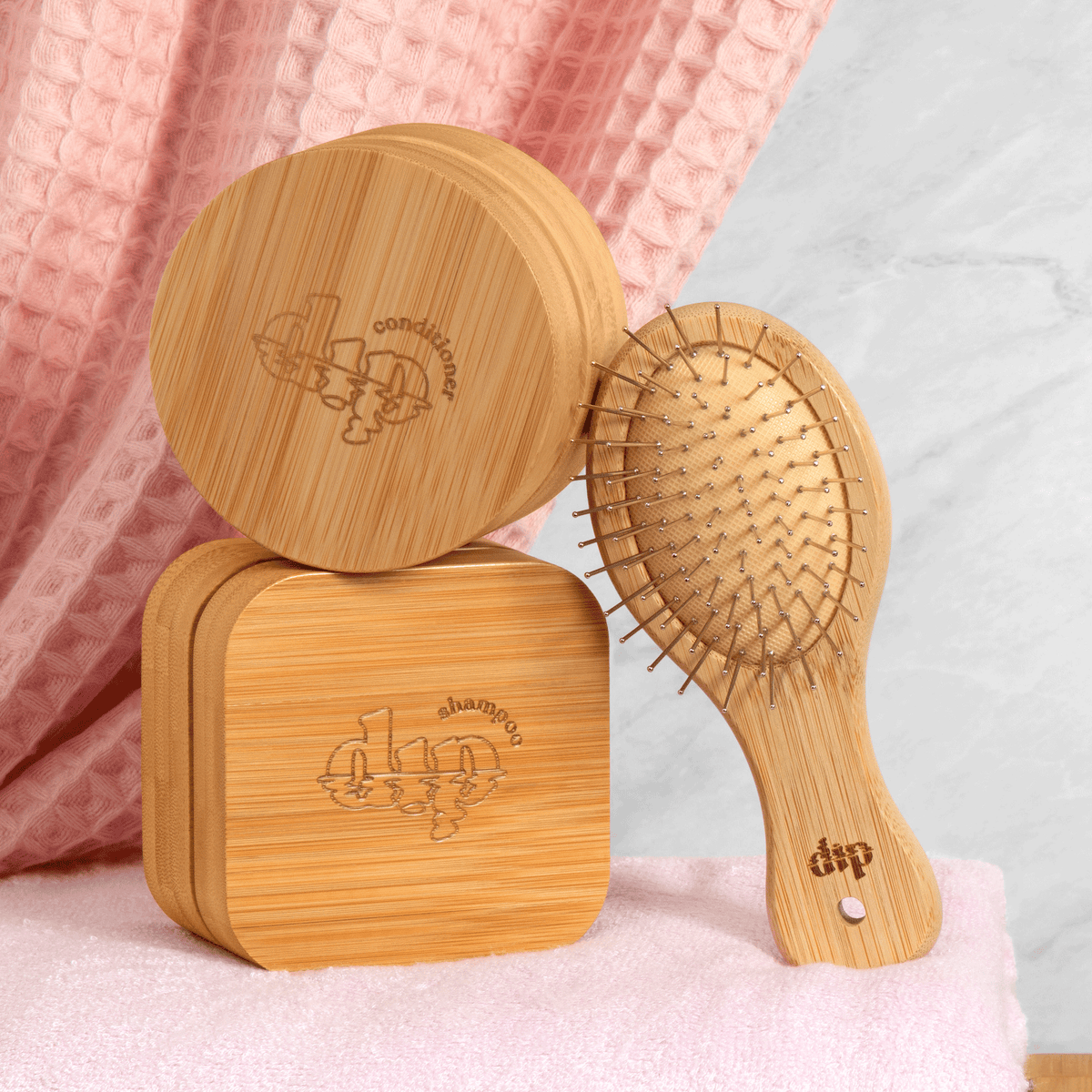 Large Shampoo Travel Case with Coaster