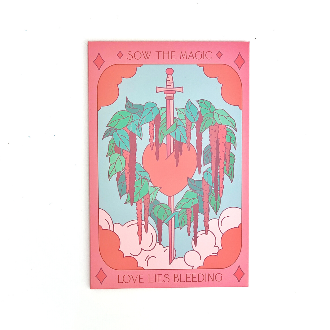 Love Lies Bleeding Tarot Garden