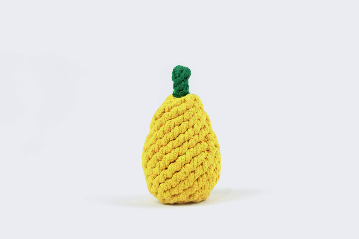Sustainable Fruit and Vegetable Rope Dog Toys