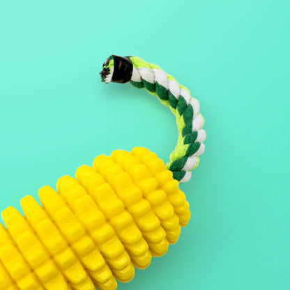 Corn-Shaped Dental Chew Dog Toy