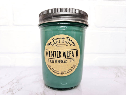 Winter Wreath Soy Wax Candle