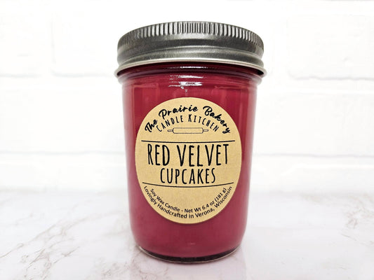 Red Velvet Cupcakes Soy Wax Candle