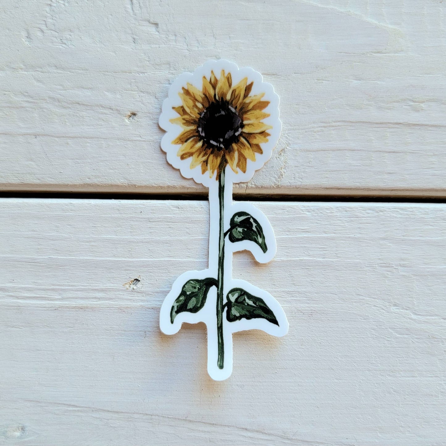 Sunflower Vinyl Sticker