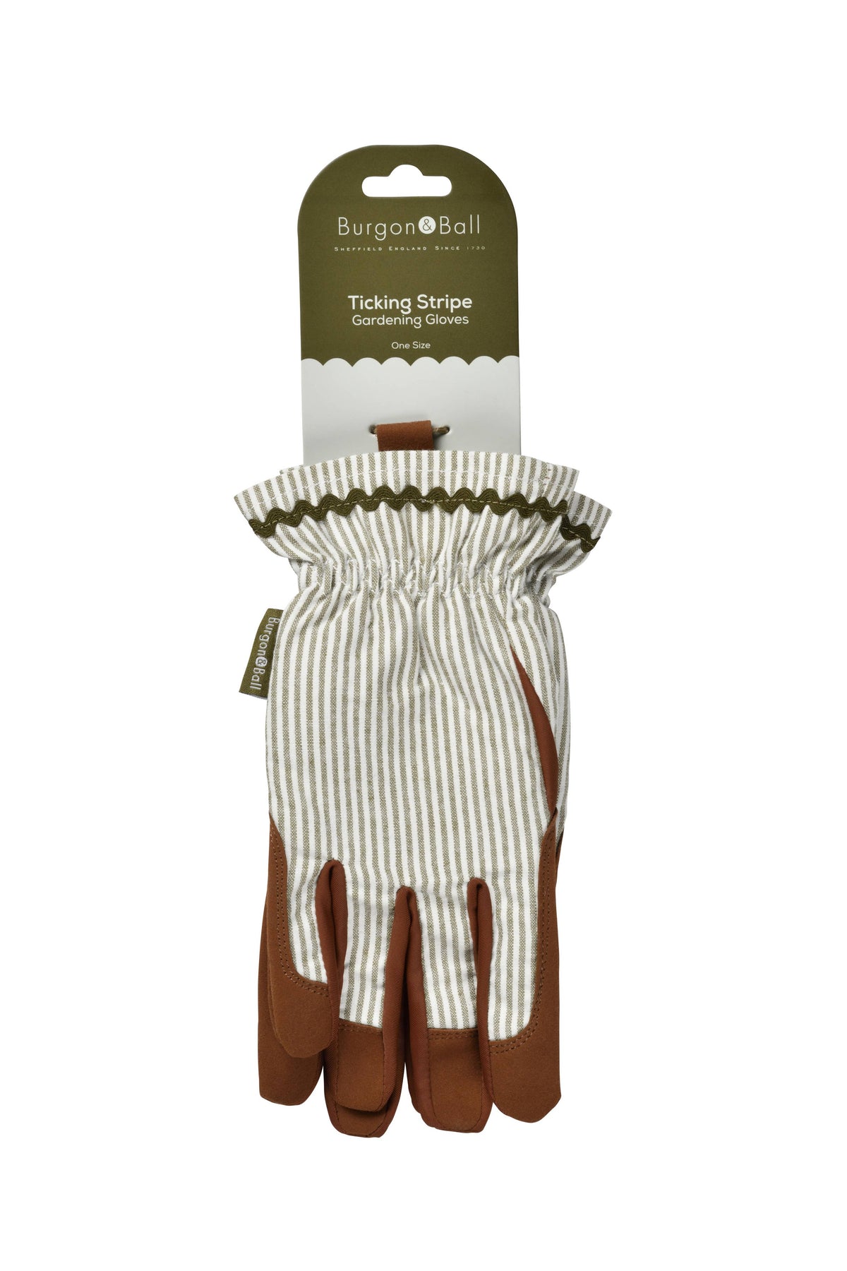 Olive Stripe Gloves