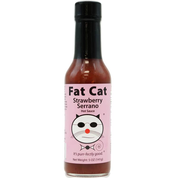 Strawberry Serrano Hot Sauce