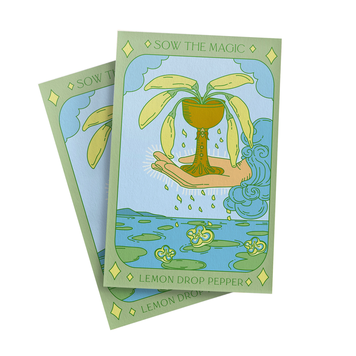 Lemon Drop Pepper Tarot Garden