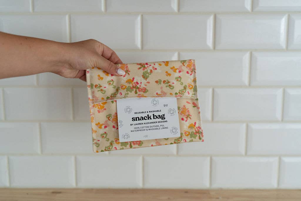 Snack/ Sandwich Reusable Bag
