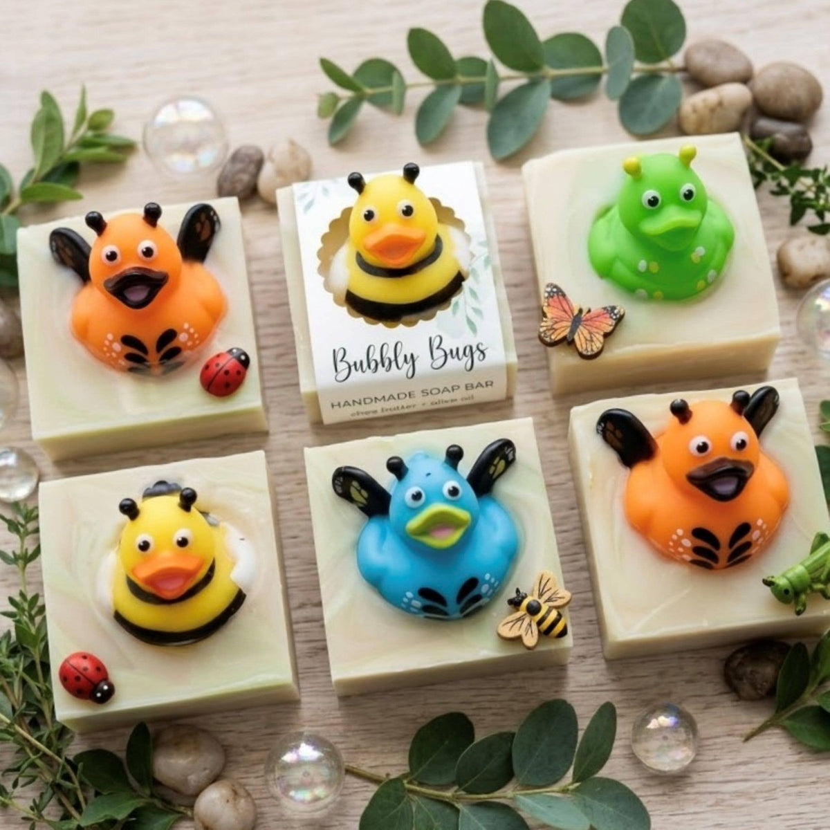 Bubbly Bugs Handmade Novelty Soap Bar