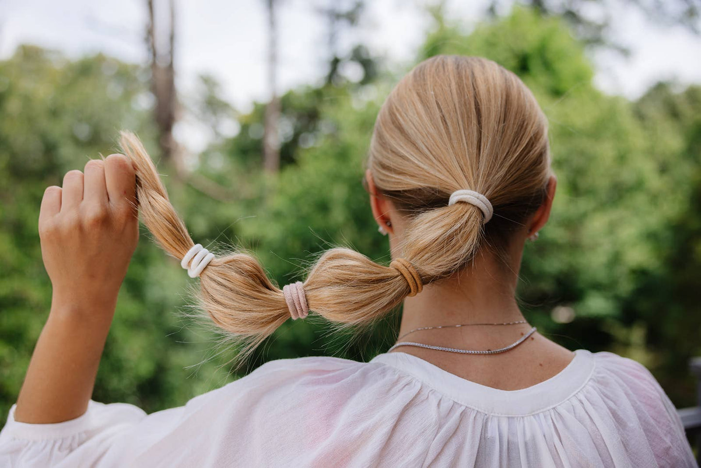 Plastic-free Hair Ties