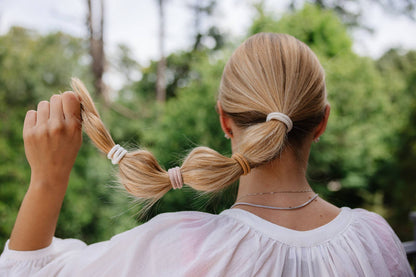 Plastic-free Hair Ties