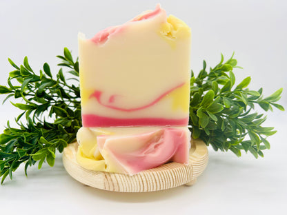 Plumeria Blooms Handmade Soap Bar