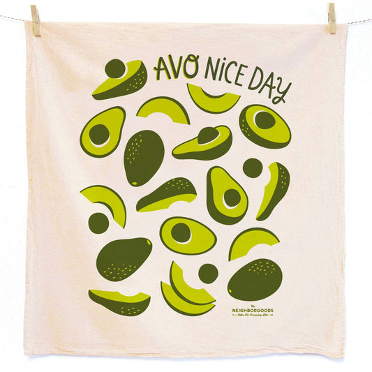 Holy Guacamole (Avocado, Tomato), Tea Towel Set