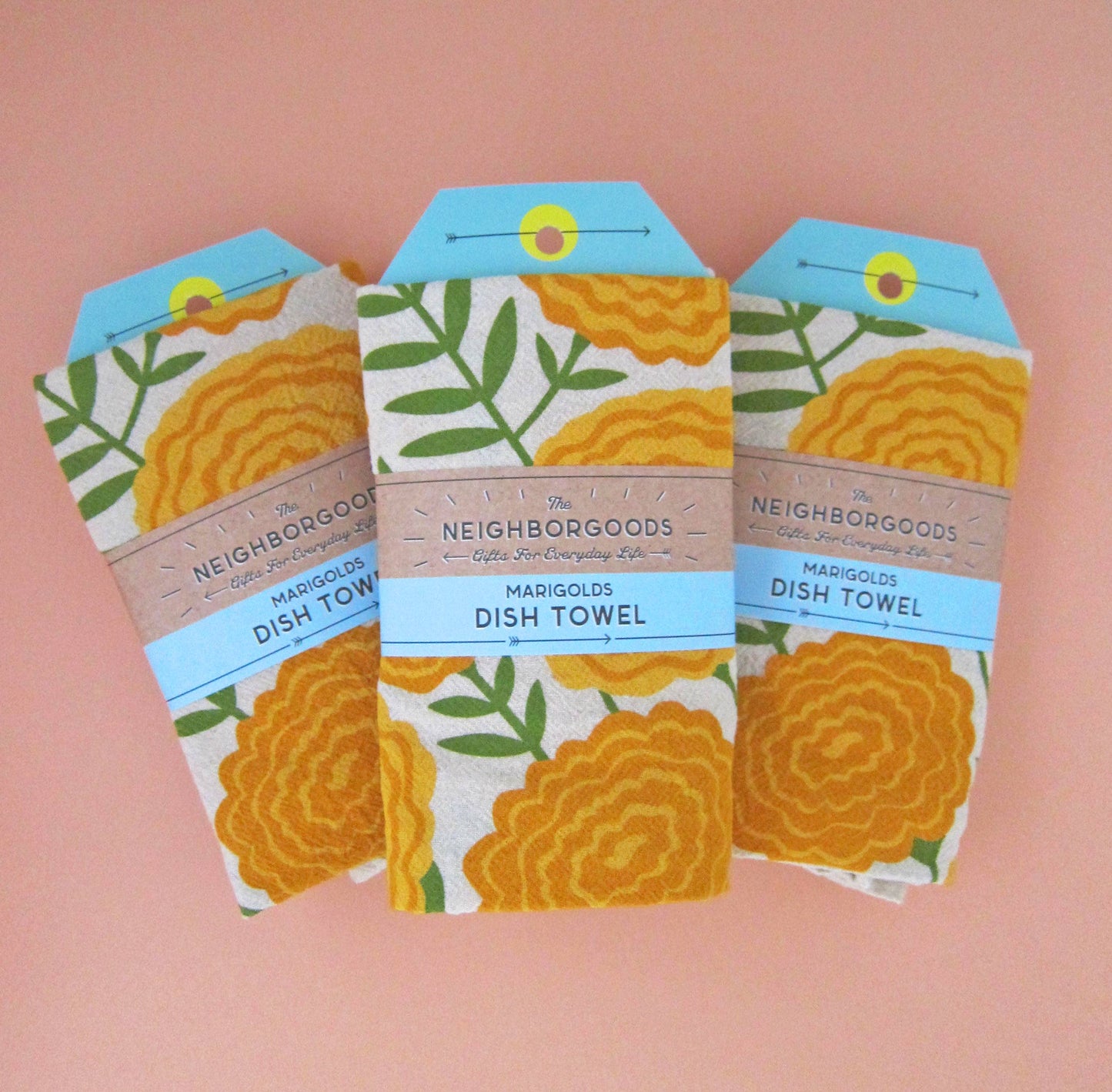 Marigold Tea Towel