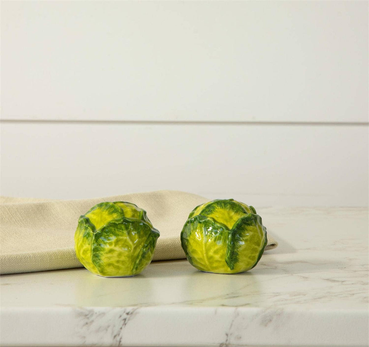 Cabbage Salt And Pepper Shakers
