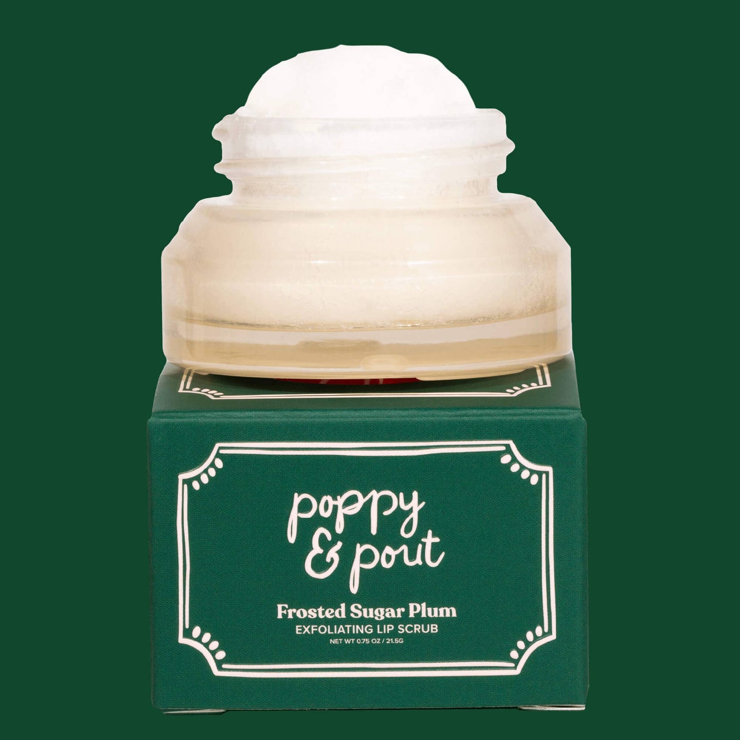 Poppy & Pout Holiday Lip Scrub