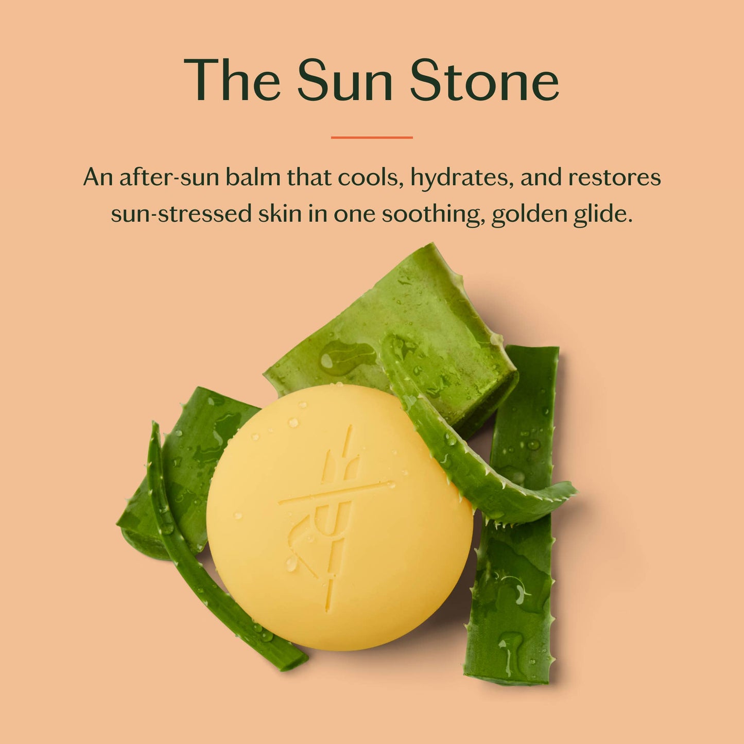 Sun Stone, After Sun Balm & Lotion Bar