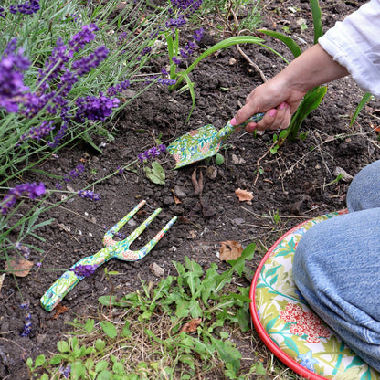 Orange Grove Fork and Trowel Garden Tool Set