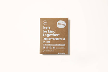 Laundry Detergent Sheets Travel Pack