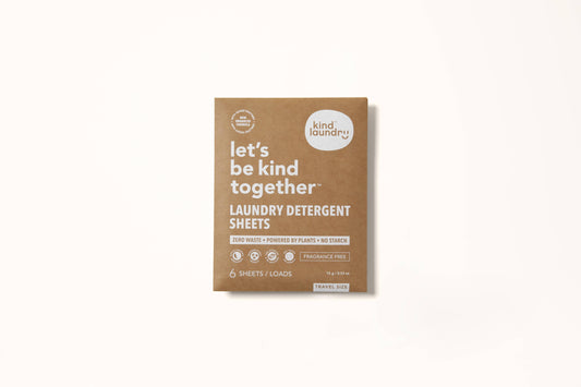 Laundry Detergent Sheets Travel Pack