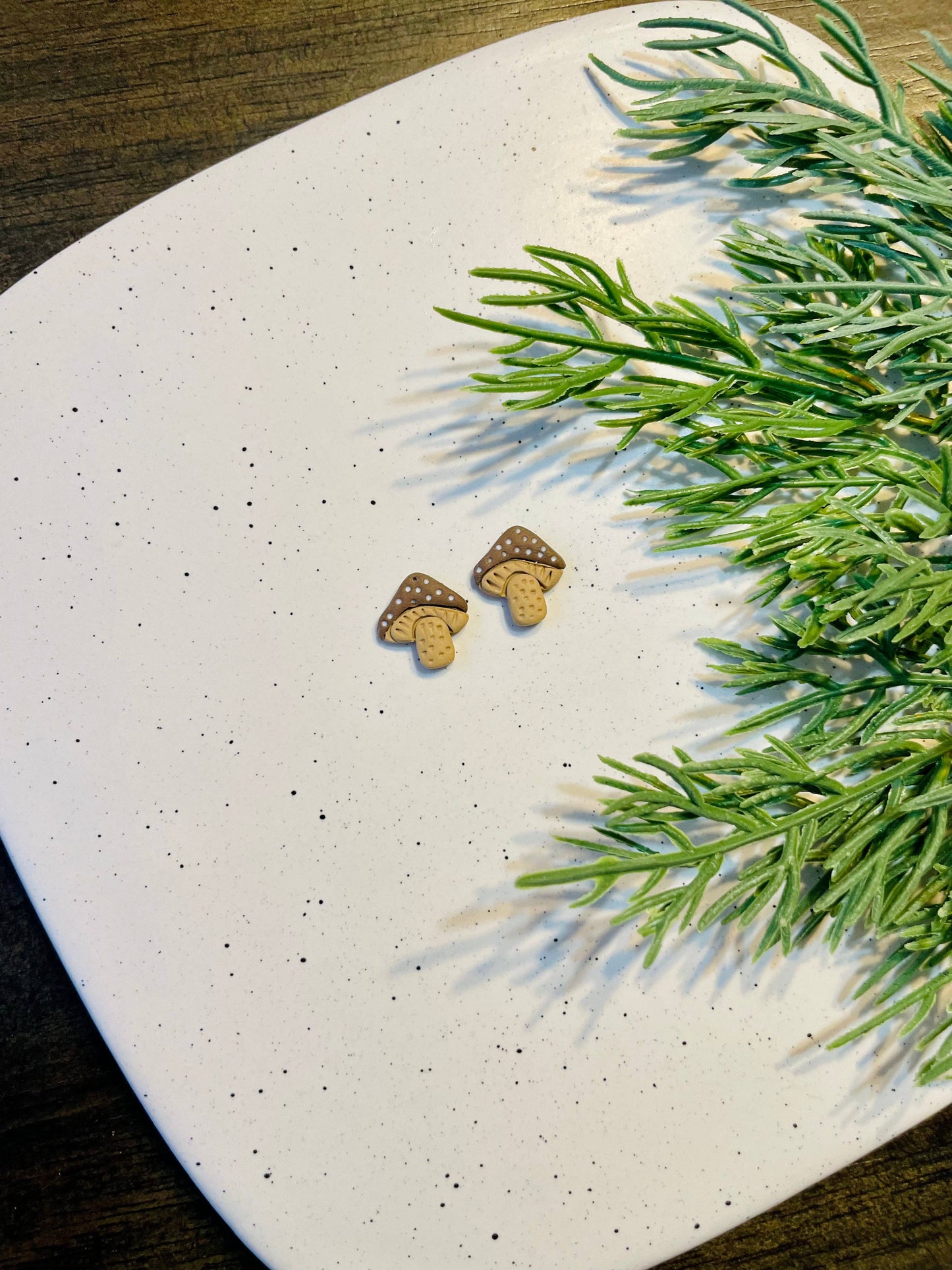 Mushroom Earrings
