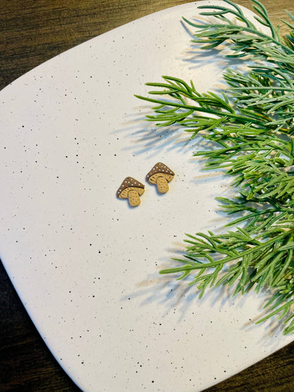 Mushroom Earrings