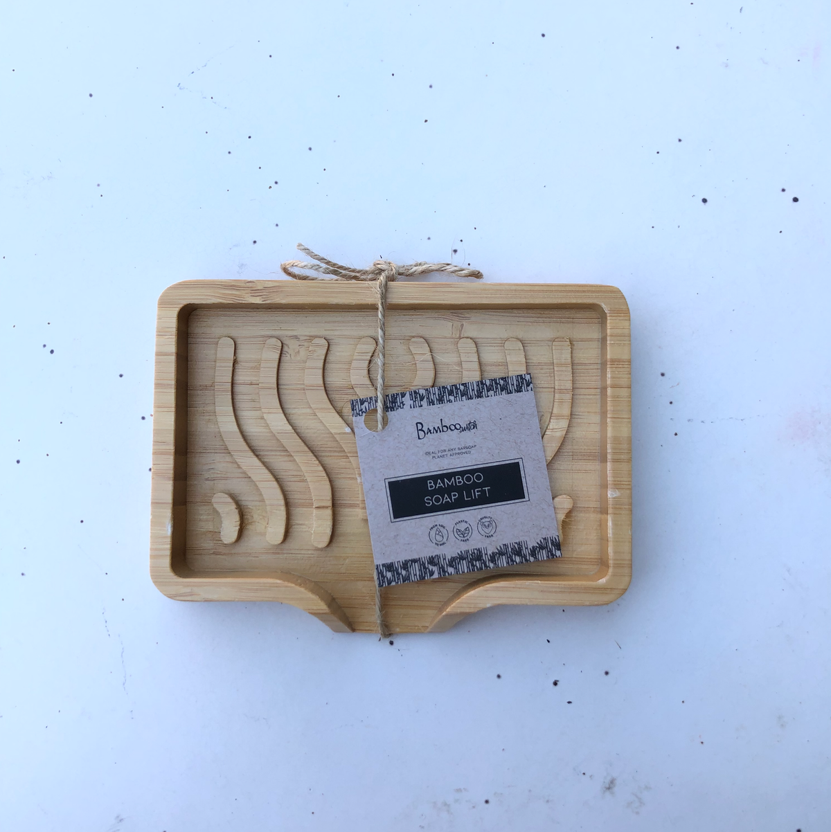 Draining Bamboo Soap Lift