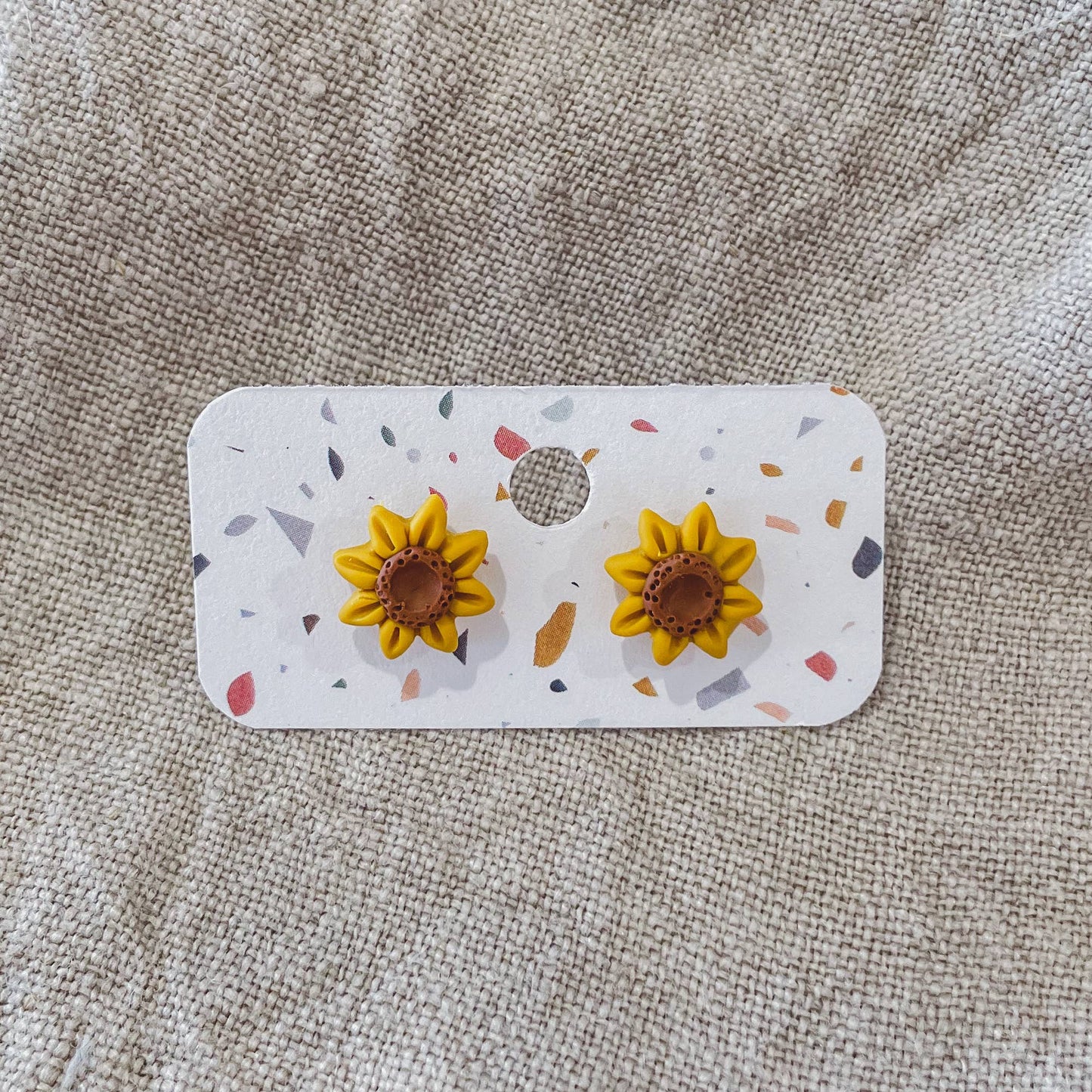 Sunflower Stud Earrings