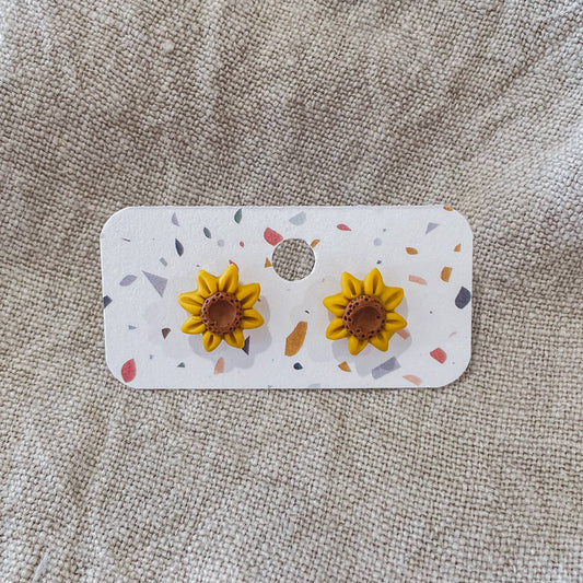 Sunflower Stud Earrings
