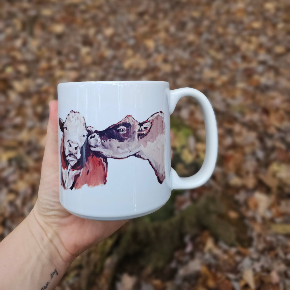 Cow Kiss Coffee Mug