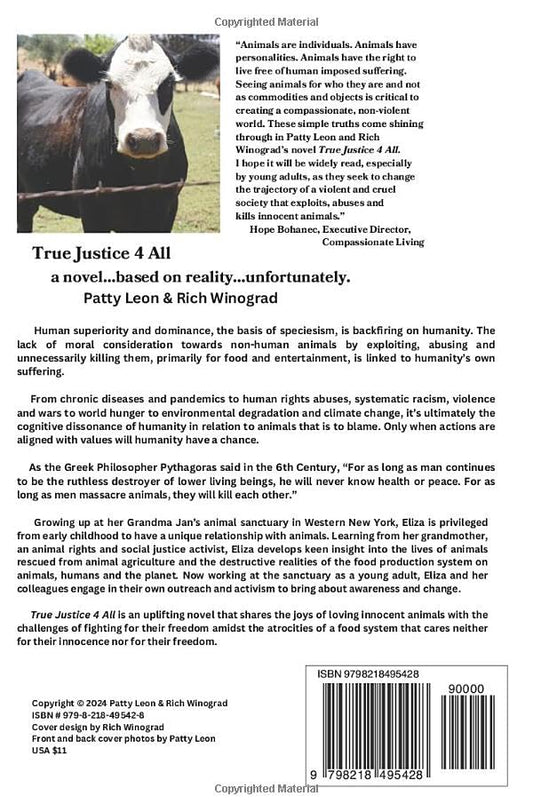 True Justice 4 All: A Novel…Based on Reality…Unfortunately by Patty Leon & Rich Winograd