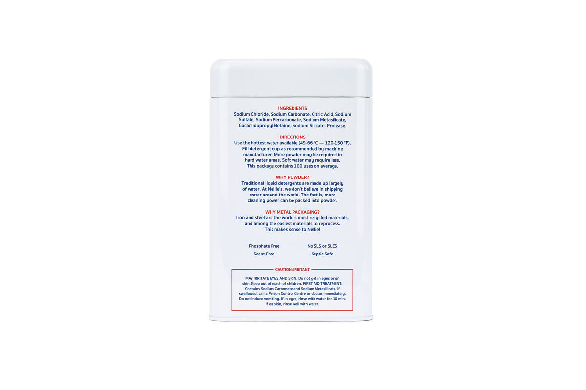 Dishwasher Powder 100 Scoop Tin