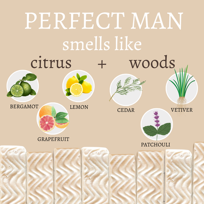 Perfect Man Vegan Handmade Soap Bar For Men