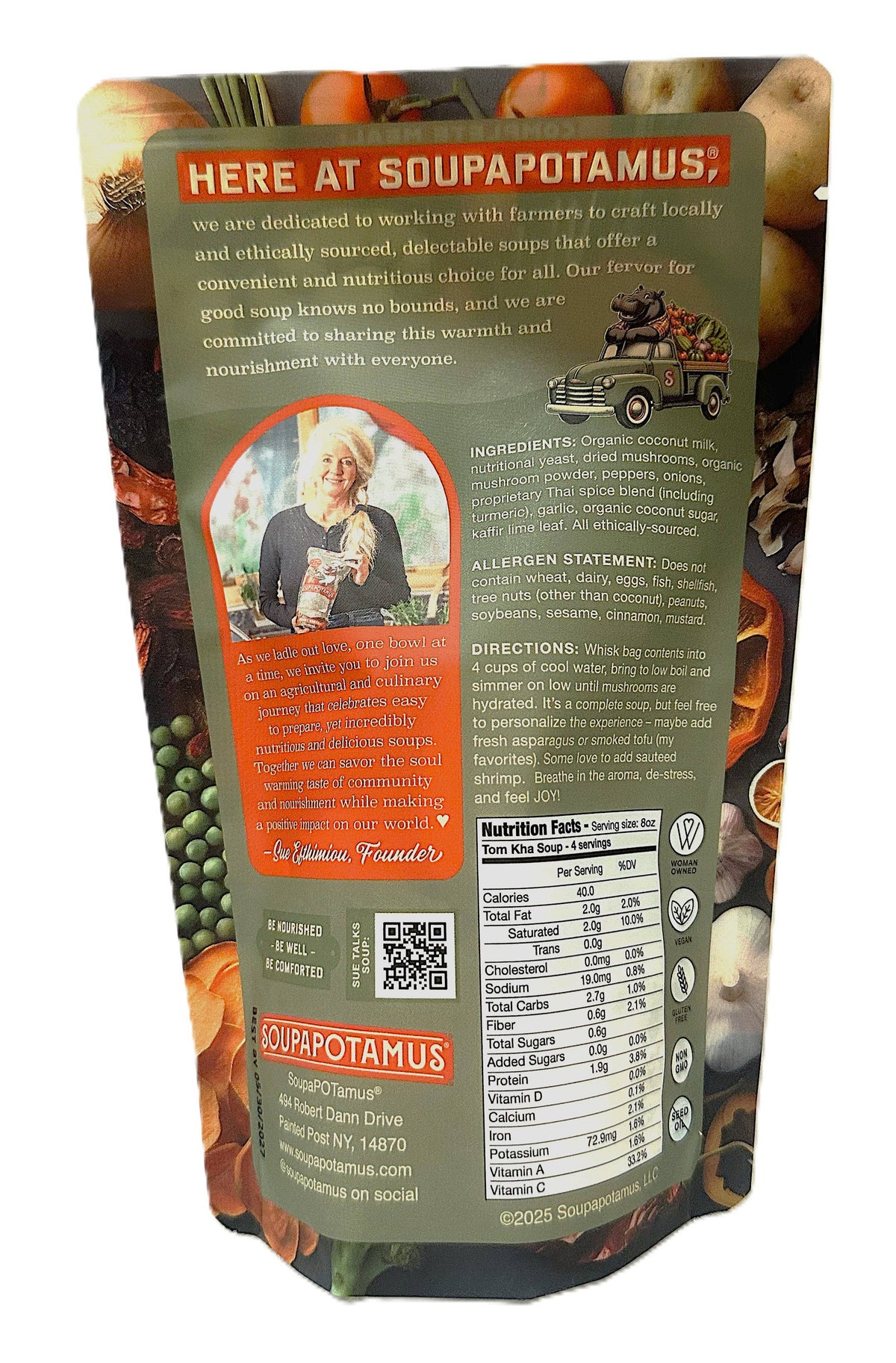 SoupaPOTamus Tom Kha Shelf-Stable Dry Soup