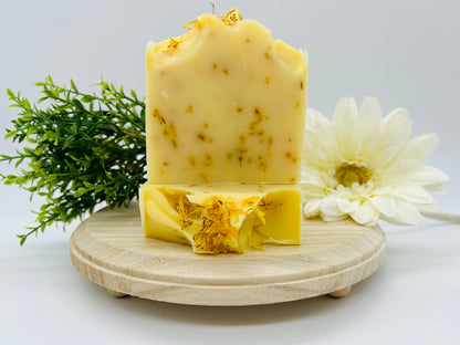 Calendula Lemongrass Handmade Soap Bar