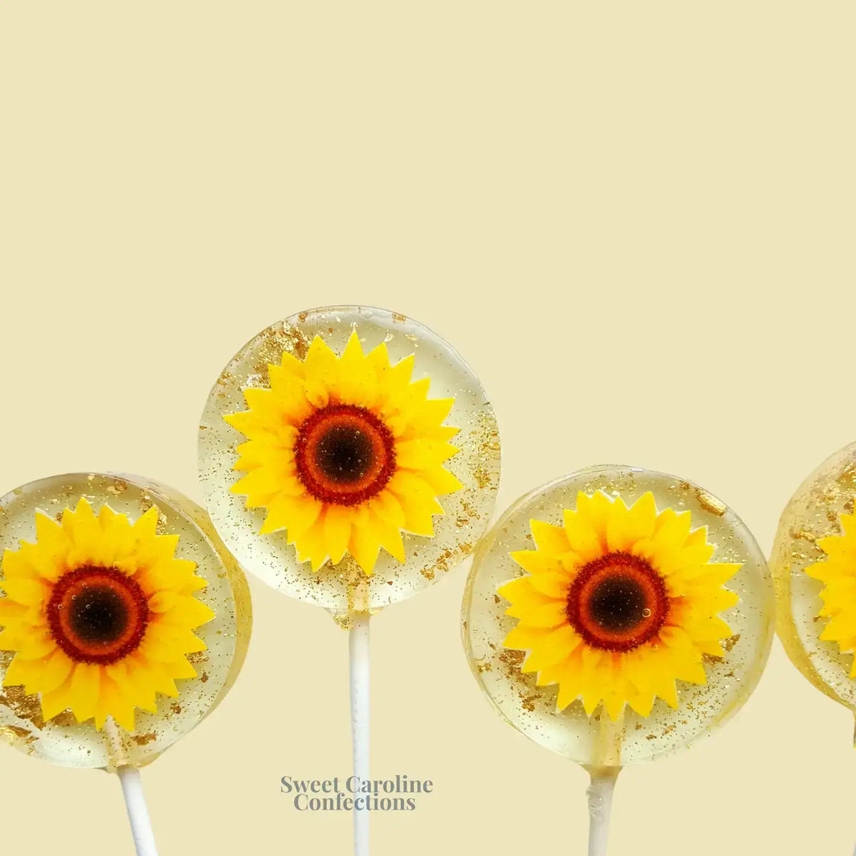 Sunflower Lollipops, Black Cherry Flavor