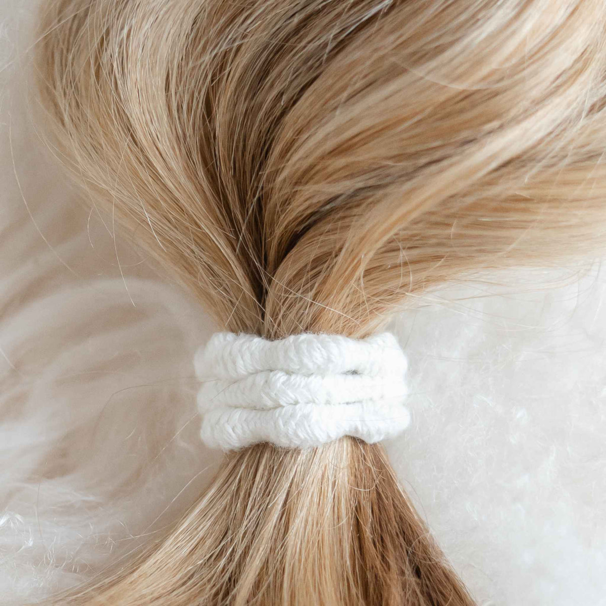 Damage Free Pearl Hair Ties - Organic, Creaseless, Fairtrade