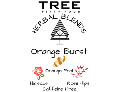 Orange Burst Herbal Tea Blend